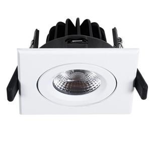 Ceiling Recessed 8W Tiltable LED Downlights COB Chip
