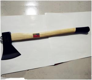 700 Length Wooden Handle Forged Carbon Steel Hand Working Tools Splitting Axe (XL0133-5)
