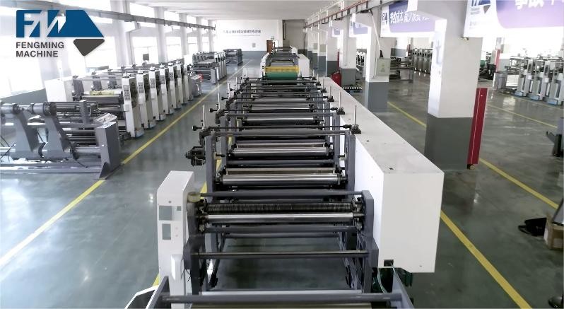 High Speed Flexographic Printing Machine For Paper Cupstock Paper Bag Paper Box
