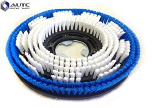 China 14 17 18 20 22 inch Black Blue Disc Rotary Wire Brush , Rotary Wire Brush for Washing Machine wholesale