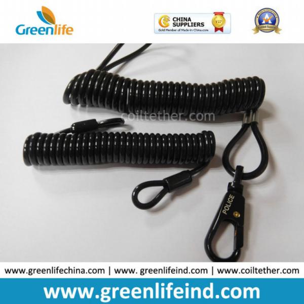 Quality High Quality Stretchable plastic Coiled Strap W/Two Loop Ends for sale