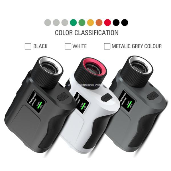 kaemeasu 1000m Laser Rangefinder Rechargeable LCD Display Golf Range Finder With Magnetic Adsorption H1000H