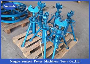 Galvanised Wire Rope Mechanical Simple Cable Drum Reel Stand