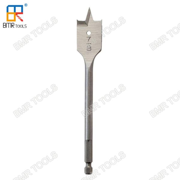 Quality BMR TOOLS Factory Directly Supply 20mm Flat Wood Drill Bit For Wood Drilling with Helix Shank for sale