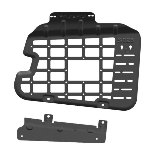 Quality Alloy Trunk Storage Shelf Window Mesh Net Side Window Hanging Net Mitsubishi Pajero for sale