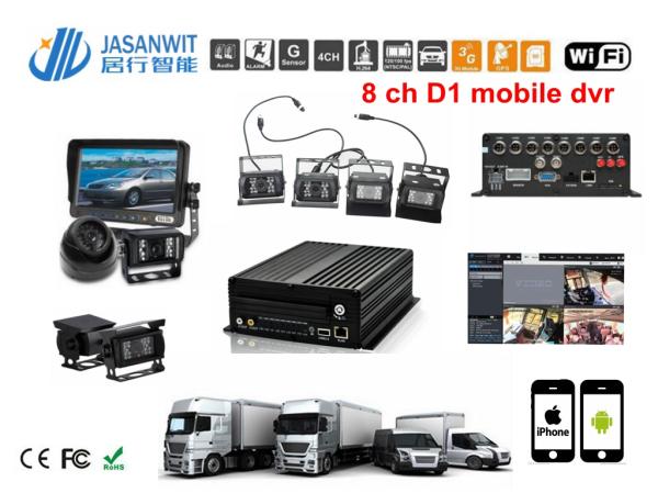 Quality jasanwit 8CH Full 960H HDD Mobile DVR   Support mobile monitoring/ iphone/Android for sale