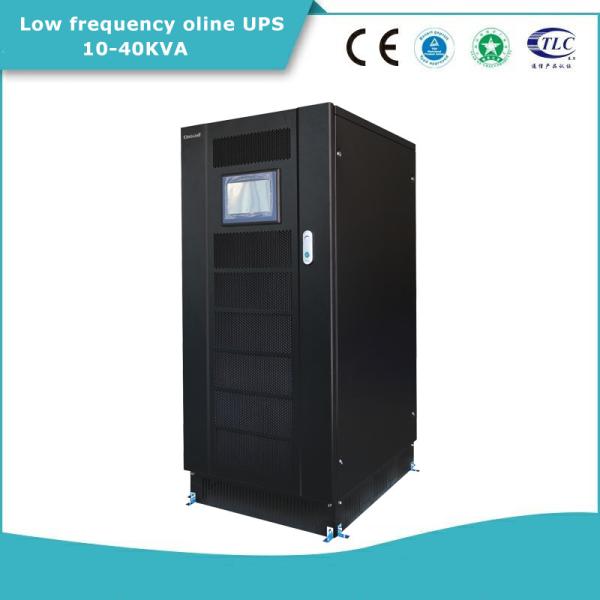 Quality 40KVA Low Frequency Online UPS 384VDC Battery Voltage 45-65Hz Input Frequency Range for sale