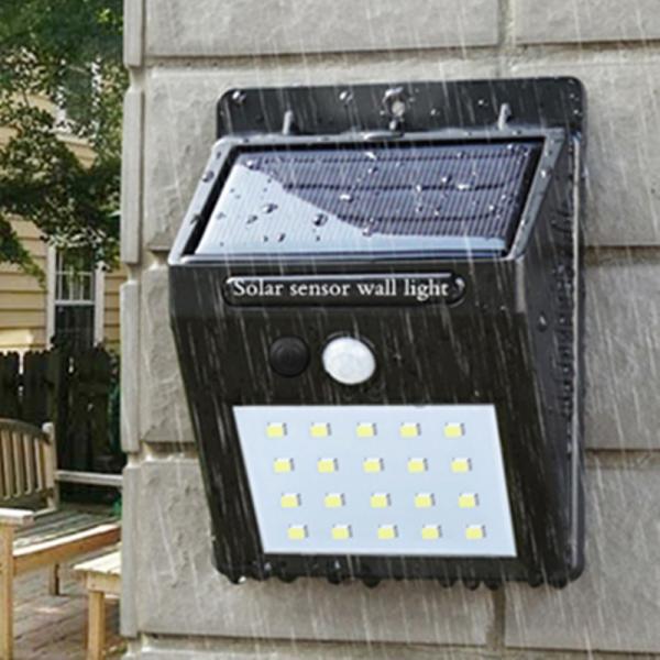 Quality LED flashlight outdoor sensor wall waterproof solar garden street light sensor automatically lamp(WH-HR-04) for sale