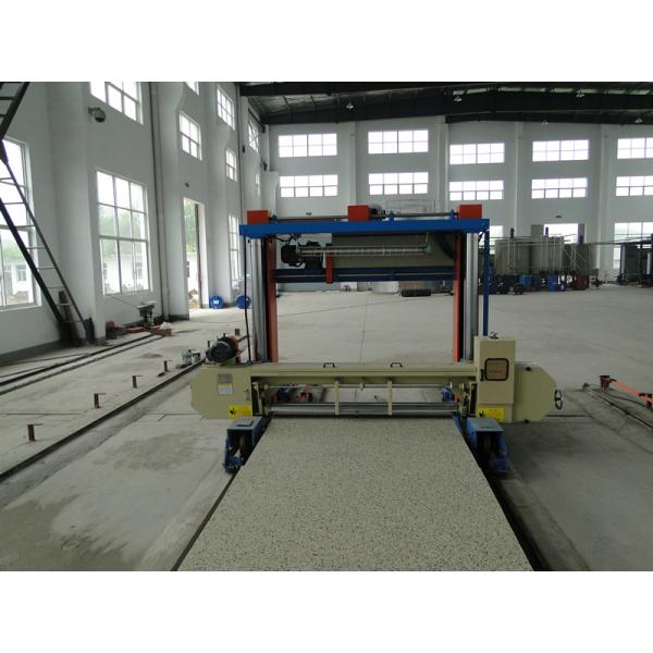 Rail Type Foam Block Foam Sheet Cutting Machine Horizontal PLC Control
