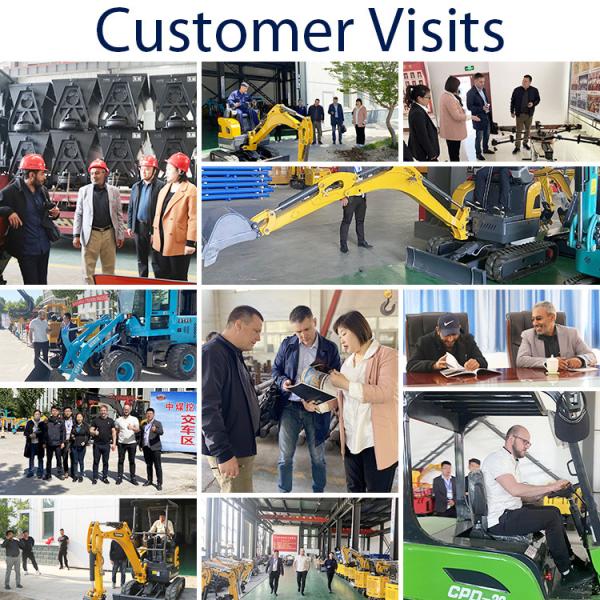 Garden Mini Digger Greenhouse Micro Bagger Vegetable Greenhouses Small 0.8ton Mini Compact Excavator