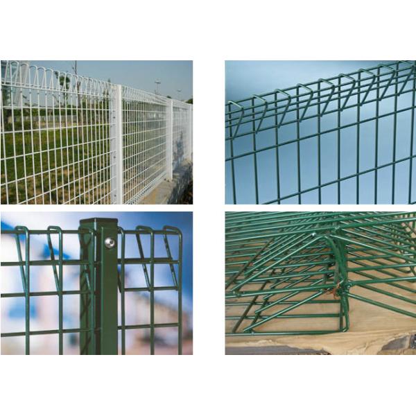 Decorative Triangle Bending BRC Park 5mm Roll Top Mesh Fencing