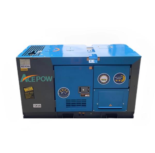 Quality Blue 13kva Marine Generator Set Silent Single Phase for sale