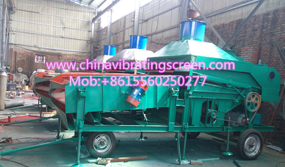 Pine nut screening cleaner gravity grader Tapioca Pearl sieving machine