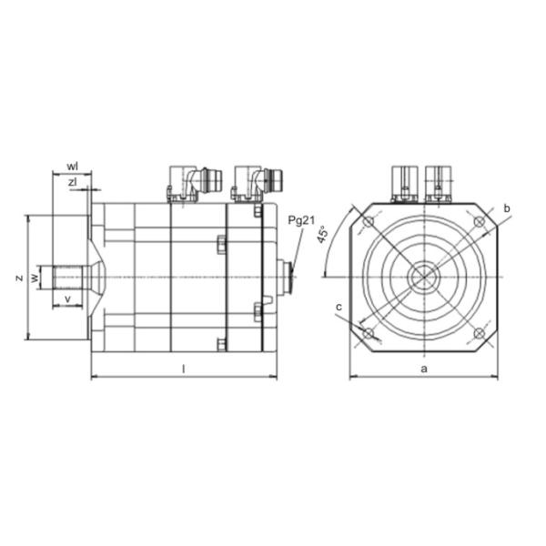 Robotic Servo Used In Kuka Robotics ME_270_180_30_S0 Fast Response