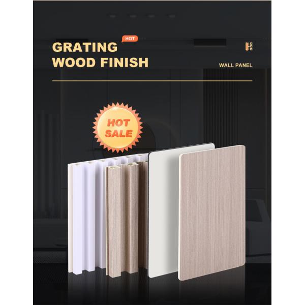 OEM ODM WPC Fluted Wall Panel Interior Formaldehyde Free