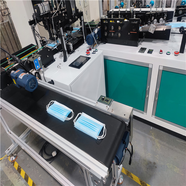 High Speed 160pcs/Min 3 Ply Ultrasonic Earloop Welding Machine