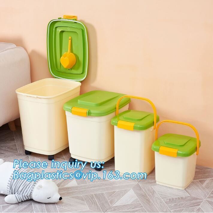 China Supply Pet Product Ceramic Dog Food Storage Container, Airtight Plastic Food Storage Container, Storage Barrel Pet