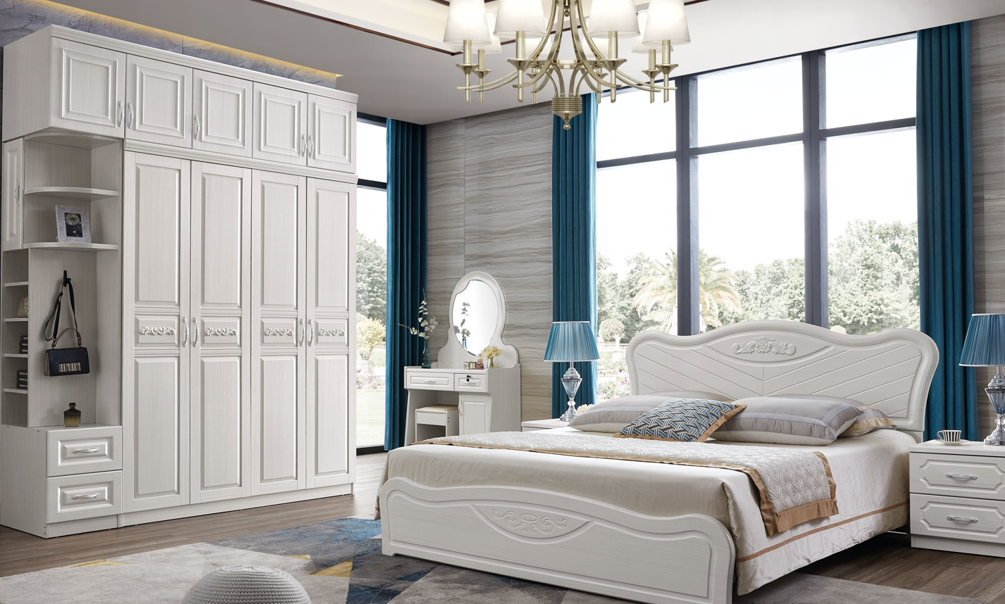 Thickened 3 Door Wardrobe With Drawers