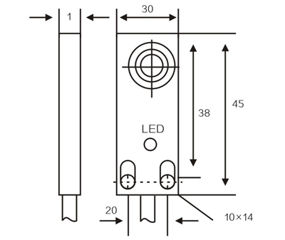 LMF29 Inductive Proximity Sensor Infrared ,PNP And NPN Proximity Switch Plane Oilproof