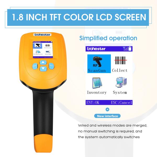 Quality NS2203 ABS 1.8 Inch Trohestar Barcode Scanner for sale