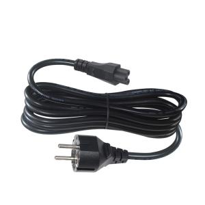 China 1.8M VDE CEE 77 EU To C5 Cloverleaf Power Cable PC Laptop Power Cord wholesale