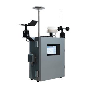 China Outdoor Air Quality Monitoring System PM2.5 PM10 NO NO2 SO2 CO2 O3 Real Time Measurement wholesale