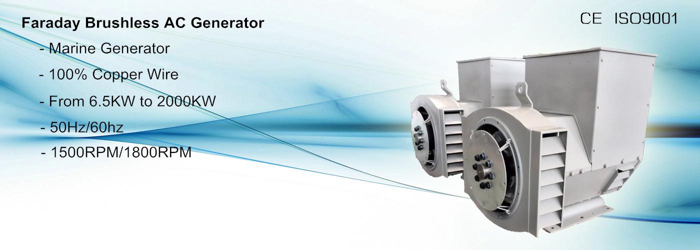 450KVA to 680KVA AC Alternator with Permanent Magnet Generator and SX440 AVR