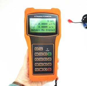 China TUF-2000H Digital Flow Meter , ABS Plastic Handheld Flow Meter wholesale