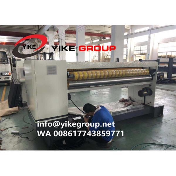 Automatic 3 Layers Corrugated Cardboard Production Line For Paperboard Sheets
