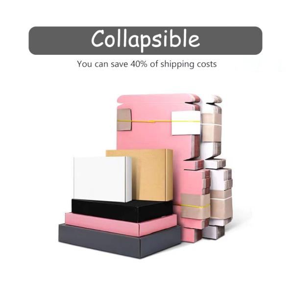 Mailer Box Manufacture Customized Colored Corrugated Boxes With Custom Logo Printed, Durable Apparel Packaging Boxes For Cloth