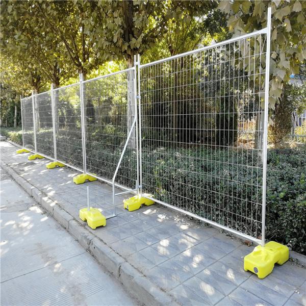 Iron Metal 2.1*2.4m Welded Temp Construction Fence