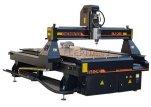 Cylindrical Object 4 Axis Cnc Router Machine 4x8 Big Steel Tube Welded Structure