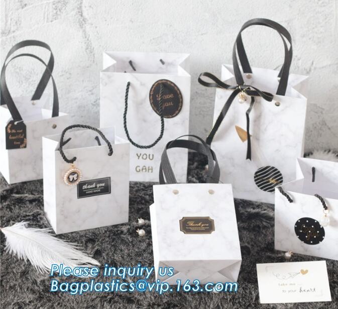 Customized Cut Printed Coated Paper Shopping Bag with Matt Lamination,rope handle custom logo printed white paper bag