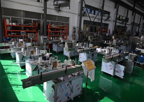 Quality Pharma Labeling Machine for rounds bottles, vertical self-adhesive labeling with PLC for sale