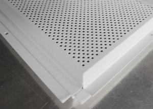 Beveled Edge Commercial Ceiling Tiles Panel with Tee Bar Grid H32 x  W24
