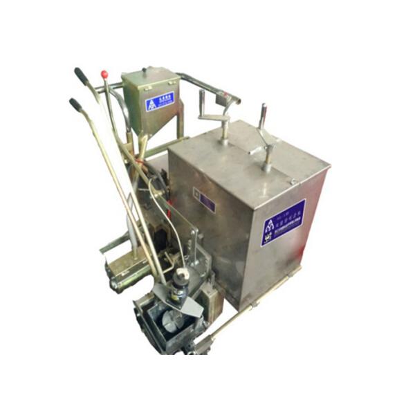 Self Propelled Two Component Scraping 158kg Cold Paint Road Marking Machine