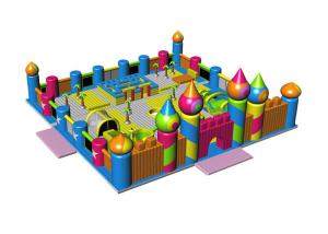 China Customized Waterproof 1000D Tarpaulin Inflatable Theme Park wholesale