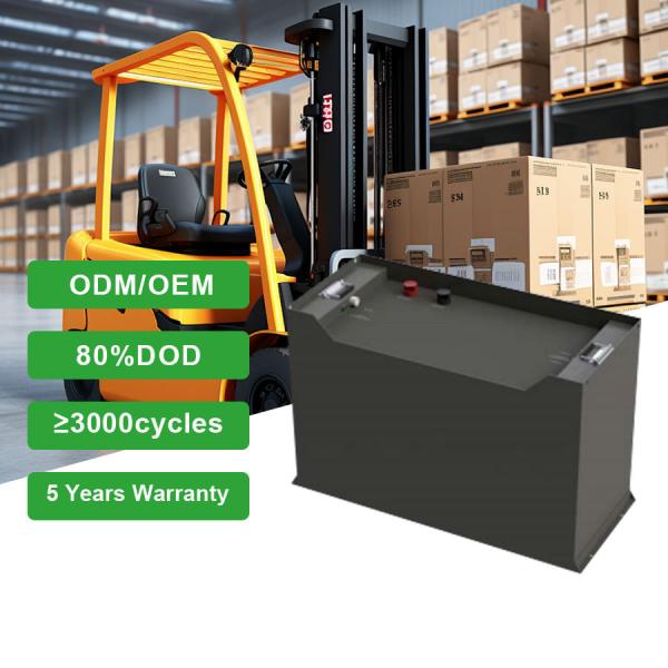 Quality BMS Forklift Lithium Battery Lifepo4 Lithium Ion Batteries for Electric Forklift for sale