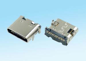 China Type C Mini USB Connector 16 Pin 10000 Cycles Durability For USB Wall Charger wholesale