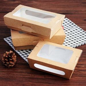 China 1600ml PE Coated Grease Resistant Paper Takeaway Containers wholesale