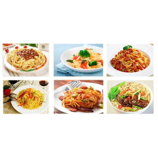 Counter top noodle cooker with 4 baskets