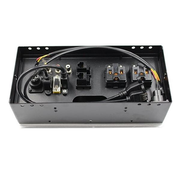 OEM Cable Cubby Box Alloy Finishing Panel Customized Made 258*171*90mm