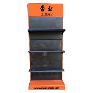 China Exhibit Gondola Display Shelf Heavy Duty Showroom Supermarket Display Rack on sale