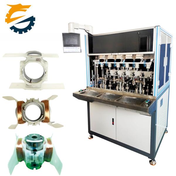2-4 Poles Applicable Multi-model Stator Inner and Outer Winding Machine for Commercial