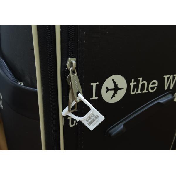 US-PSP01 Mini Plastic Hang Tag Indicative Padlock Security Seal With Laser Print