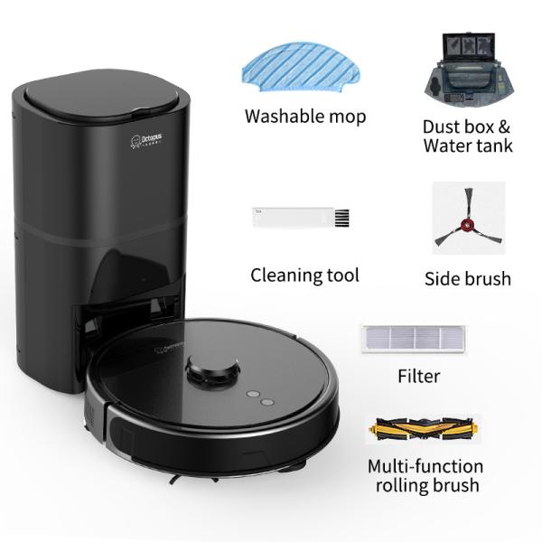Quality Home Cleaning Robot Intelligent Sweeping Robot Vacuum 65dB 250 Sqm for sale