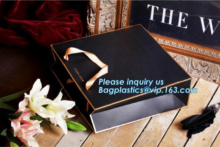 violet printing shopping bags by handmade,Gift shopping luxury carrier Bag Direct Manufacture Paper Bag logo Printing