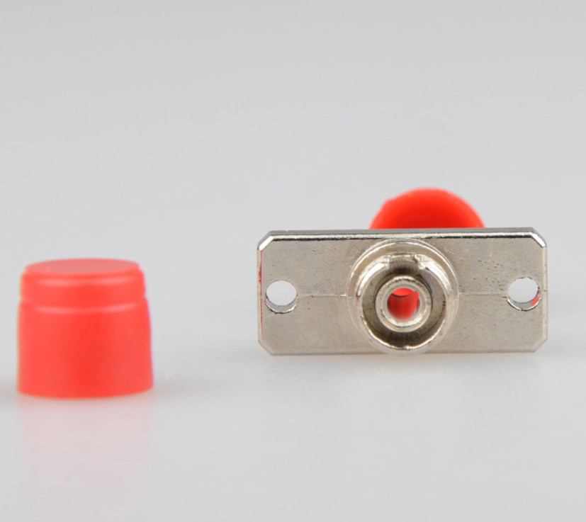 Rectangular Fiber Optic Adapters Single Mode Fiber Optic Brazing Flange FC FC Adapter
