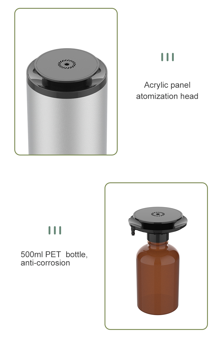 Electric Diffusers Fragrance Oil Scent Diffusers Aluminum Tower Scent 500Ml Wifi Hotel Waterless Diffuser