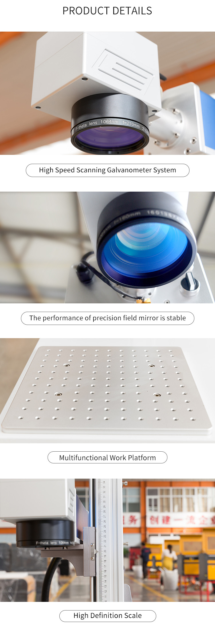 Portable Marking Housing Machine Cover Laser source Case Laser Path Manual Liftable Integrate for Laser Marking Machine